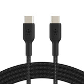 Belkin Boost Charge Braided USB-C to USB-C Cable 1m , Black| CAB004bt1MBK