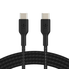 Belkin Boost Charge Braided USB-C to USB-C Cable 1m , Black| CAB004bt1MBK