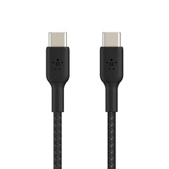 Belkin Boost Charge Braided USB-C to USB-C Cable 1m , Black| CAB004bt1MBK