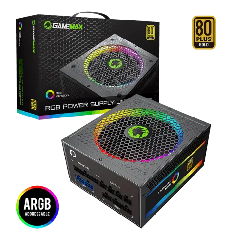 POWER SUPPLY 550WATTS GAMEMAX RGB-550 Gamemax