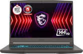 MSI Thin 15 Gaming Laptop 15.6" FHD IPS 144Hz Intel i5-13420H (Beats i7-11800H) 16GB RAM 512GB SSD GeForce RTX 4050 Backlit USB-C Win11Pro