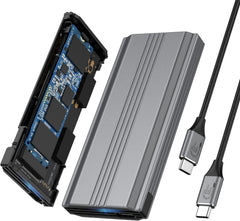 M.2 NVMe to USB-C Enclosure – view 2