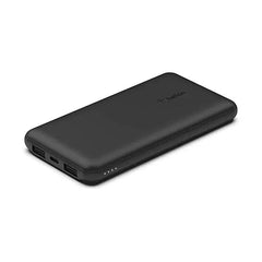 Belkin 10K Power Bank with USB-C 15W Dual USB-A 15cm USB-A to C Cable – BPB011BTBK Belkin