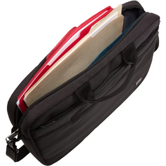 Case Logic Huxton 14″ Laptop Attache’ – HUXA-214 Black Case Logic