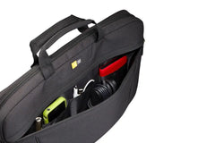 Case Logic Nylon 15.6" Top Loading Laptop Case Attache Slim VNAI215 - Black Case Logic