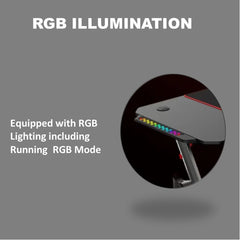 Fantech Dhybrid GD514 RGB Led Gaming Desk | GD514