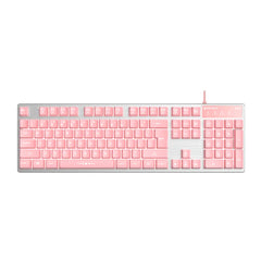 Fantech K613L FIGHTER II RGB Feel Mechanical Gaming Keyboard, Pink | K613L FIGHTER II
