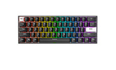 Fantech MK857 MAXFIT61 RGB Bluetooth, Wireless And Wired Mechanical Gaming Keyboard, Black | MK857