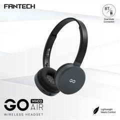 Fantech WGH02 Go Wireless Headphones , Black | WH02