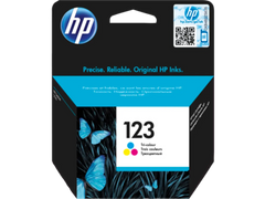 HP 123 Tri-color Original Ink Cartridge (F6V16AE) Hp