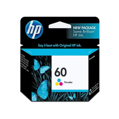 HP 60 Tri-color Original Ink Cartridge (CC643WN) Hp