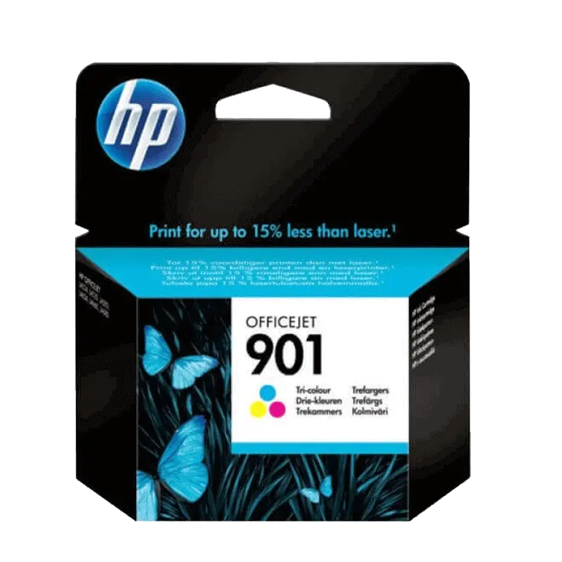 HP 901 Tri-color Original Ink Cartridge Hp