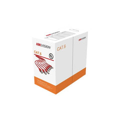 Hikvision DS-ILN6U-SCO 305 m CAT6 UTP Network Cable (Solid Copper, 0.55 mm, Orange)