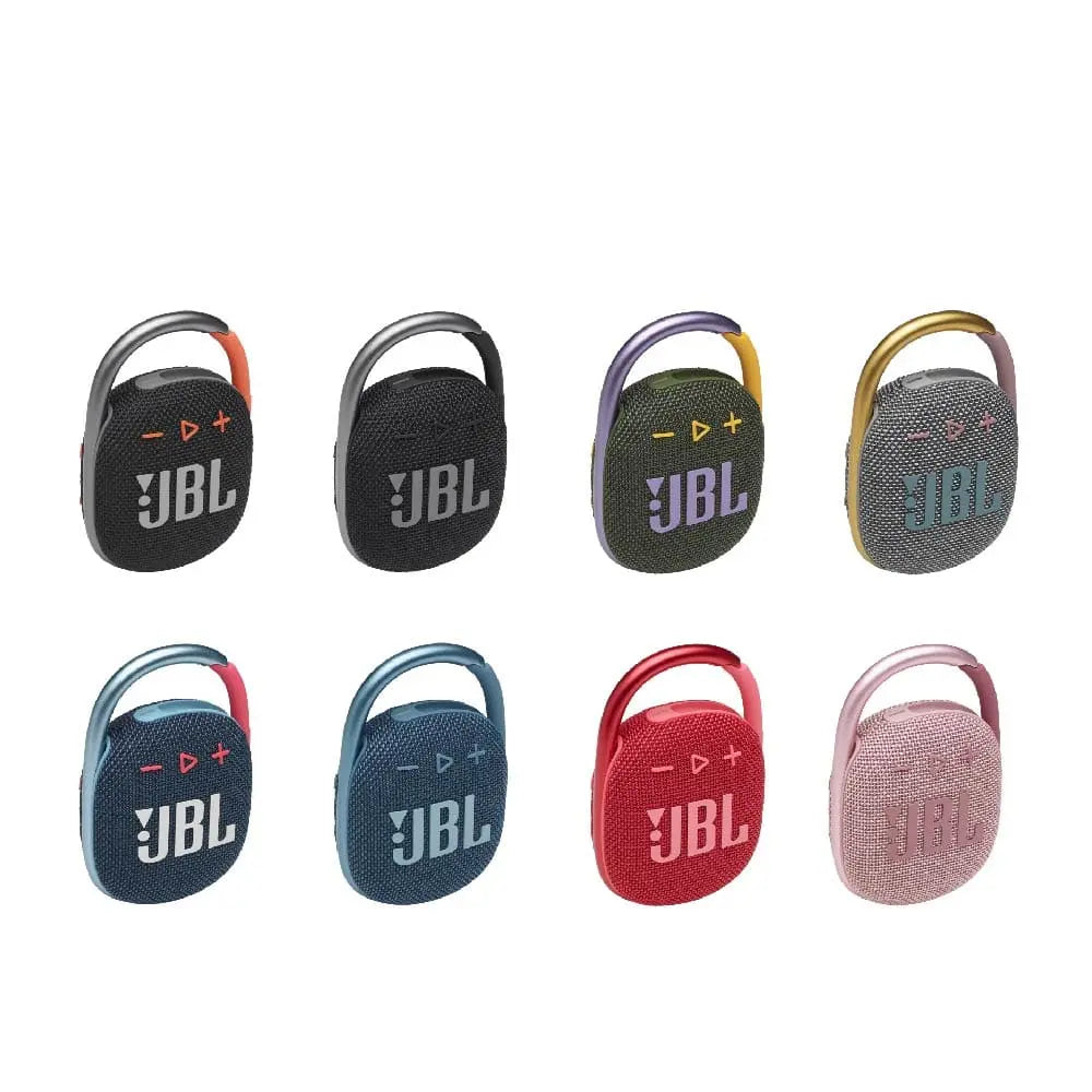 JBL Clip 4 Echo Edition Ultra Portable Waterproof Wireless Bluetooth Speaker, Mixed Colors JBL