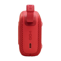 JBL Go 4 Portable Bluetooth Speaker - Red