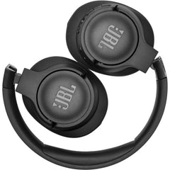 JBL Tune 760NC Lightweight Foldable Over-Ear Wireless Headphones, Black