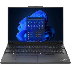 LENOVO E16-21MA001PGR+CARRY CASE, CORE ULTRA 7 155H, 16GB DDR5 (16GB+ 1SLOT), NVME 512GB, Intel Arc Graphics, 16″ IPS FHD