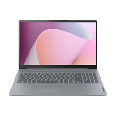 LENOVO IDEAPAD SLIM3-83ER00C5AX (ARCTIC GREY)+CARRY CASE, CORE I5-12450H, RAM 8GB DDR5 ONBOARD, NVME 512GB, INTEL UHD GRAPHICS, SCREEN 15.6″ FHD