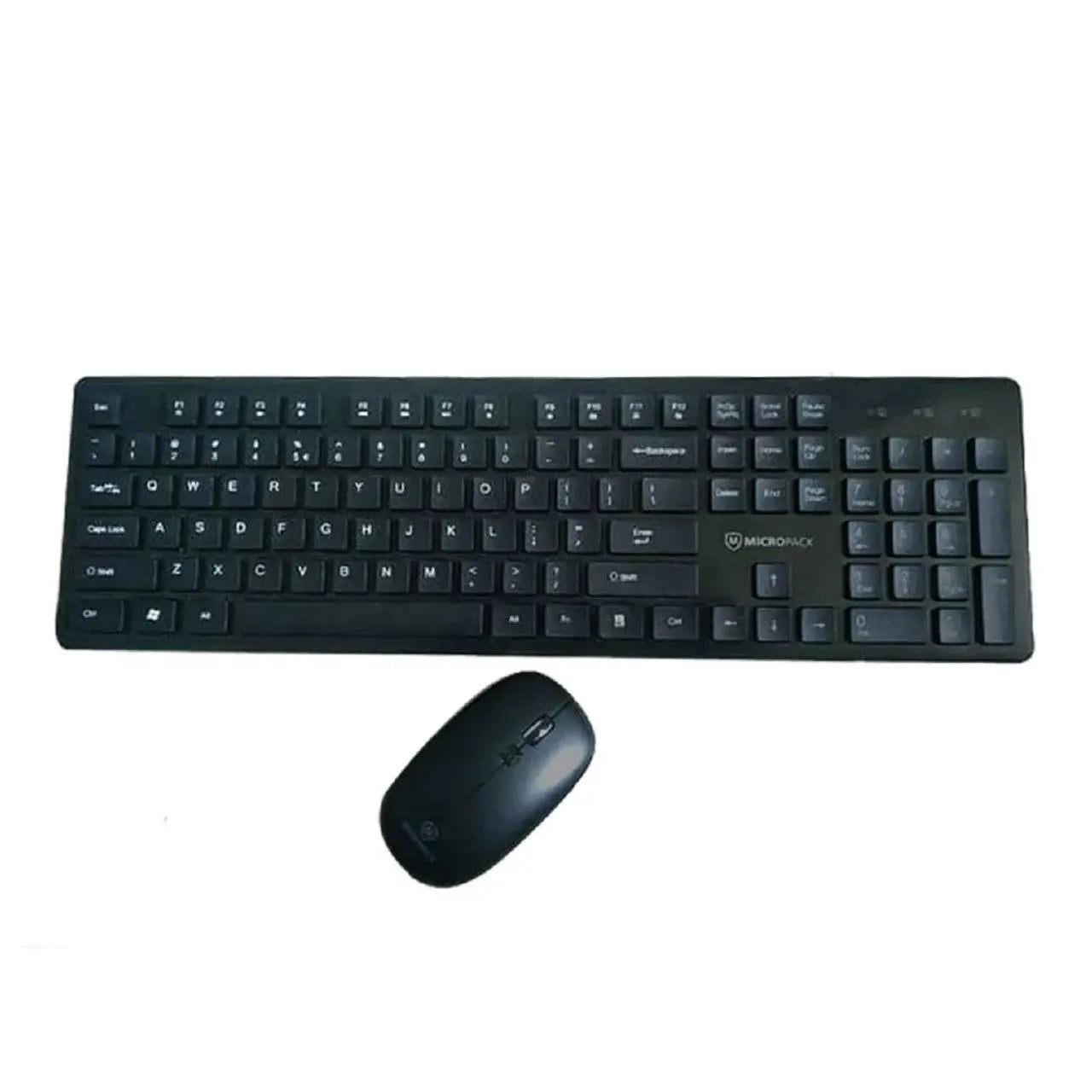 Micropack Ifree Pro Elegant Wireless Combo Keyboard & Mouse, Black, English And Arabic | KM-236W Micropack