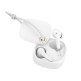 Promate High Definition ENC Earphones With IntelliTouch White| FreePods-3 Promate