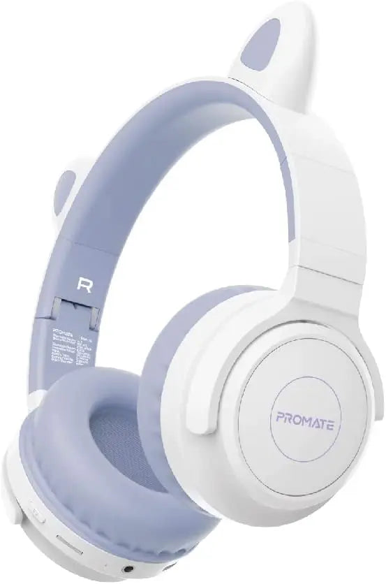 Promate KidSafe Kawaii Style Wireless Kids Headphone - PANDA.LAC Promate