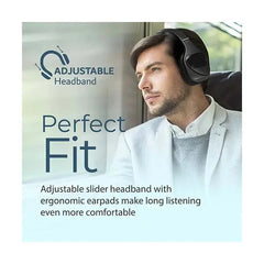 Promate, Nova, Adjustable Wireless Headphones - Black Promate