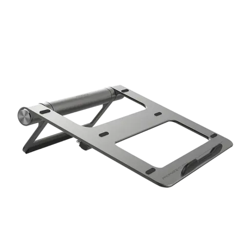 Promate, PrimeBase-C, 9-in-1 Multiport USB-C Hub with Laptop Stand - Grey Promate