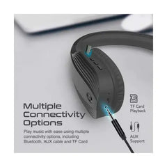 Promate, Terra, Wireless Bluetooth Headphones - Black Promate