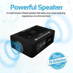 Promate, TimeBase-2 Bluetooth Speaker - Black Promate