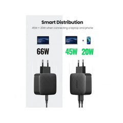 UGREEN Dual USB-C Phone, Tablet, iPad, MacBook & Laptop Charger| 70867 Ugreen