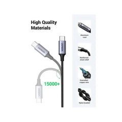 Ugreen USB-C Male To 3.5MM Audio Cable 1M 20192 Ugreen