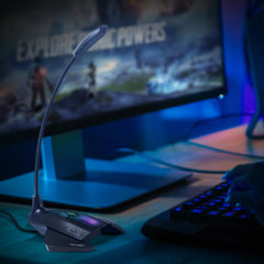 Vertux VertuMic-1 High Definition Anti-Vibration Gaming Microphone With LED