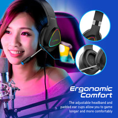 Vertux Trinity Stereo Immersive Pro Gaming Over-Ear Headset