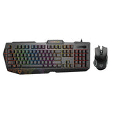 Vertux Vendetta Ergonomic Gaming Keyboard & Mouse With Programable Macro Keys