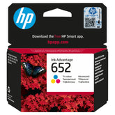 HP 652 Tri-color Original Ink Advantage Cartridge (F6V24AE)