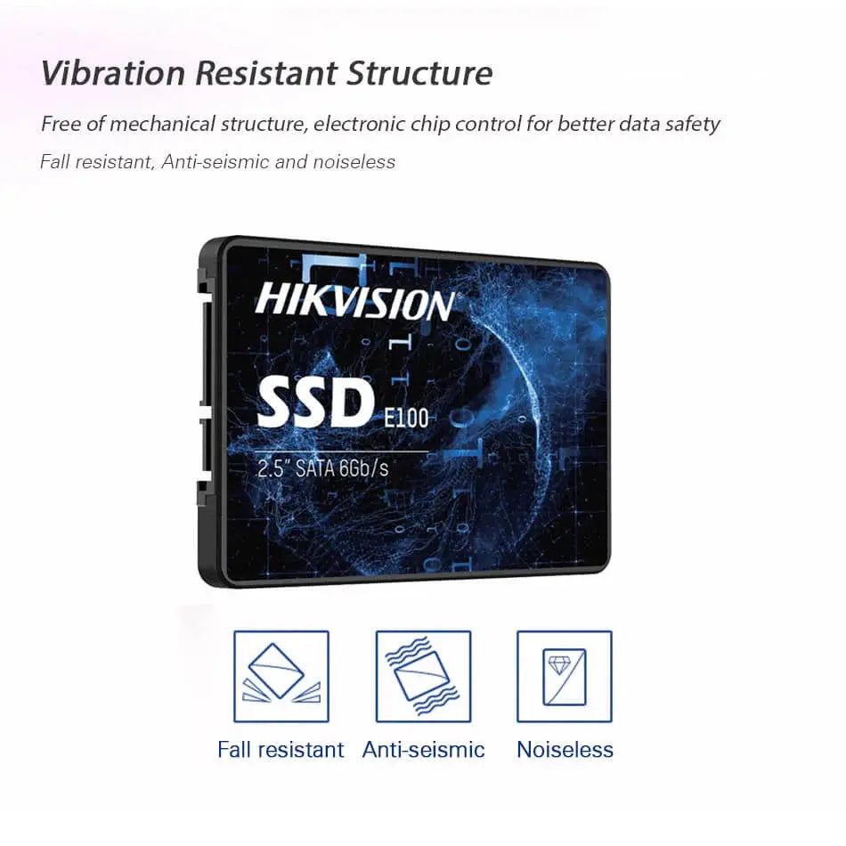 Hikvision E100 SSD 512GB HS-SSD-E100 for Laptop PC Hikvision