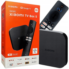 Xiaomi TV Box S 2nd Generation - 4K Ultra HD Streaming, Quad-Core Processor, Dolby Vision, Google TV