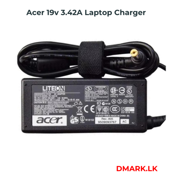 Acer Compatible Laptop Charger 19V 3.42A