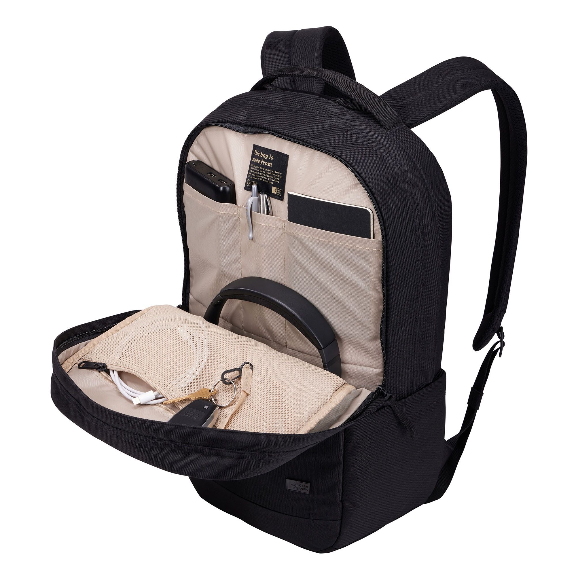 Case Logic Invigo Eco 15.6" Laptop Backpack INVIBP116 – Black – view 2