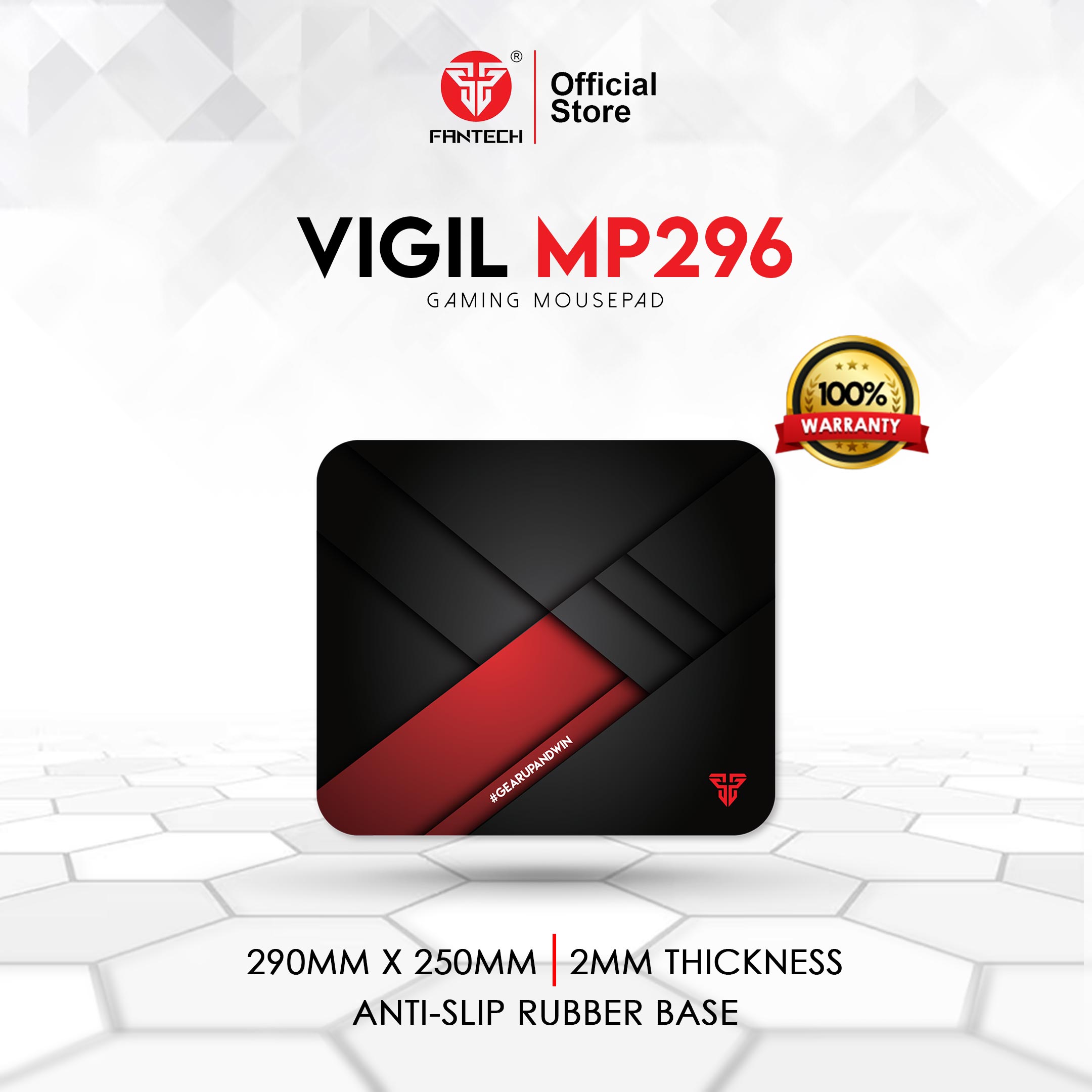 Fantech Vigil MP296 Gaming Mouse Pad – Small – view 2