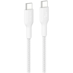 Belkin BoostCharge Pro Braided USB-C to USB-C Cable 240W, 2m – White (CAB025) – view 2