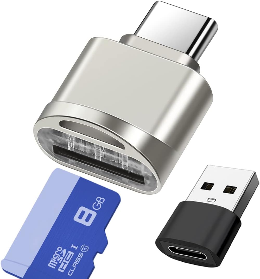 USB-C Card Reader and USB Adapter