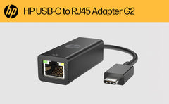 HP USB-C to Ethernet (RJ45) Adapter