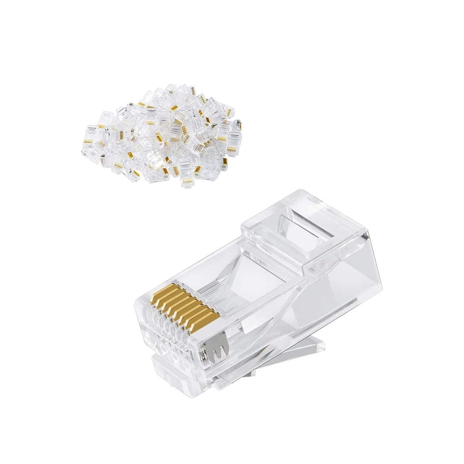 Cat 6 RJ45 Connectors (Pack) – view 2