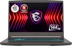 MSI Thin 15 Gaming Laptop 15.6" FHD IPS 144Hz Intel i5-13420H (Beats i7-11800H) 16GB RAM 512GB SSD GeForce RTX 4050 Backlit USB-C Win11Pro