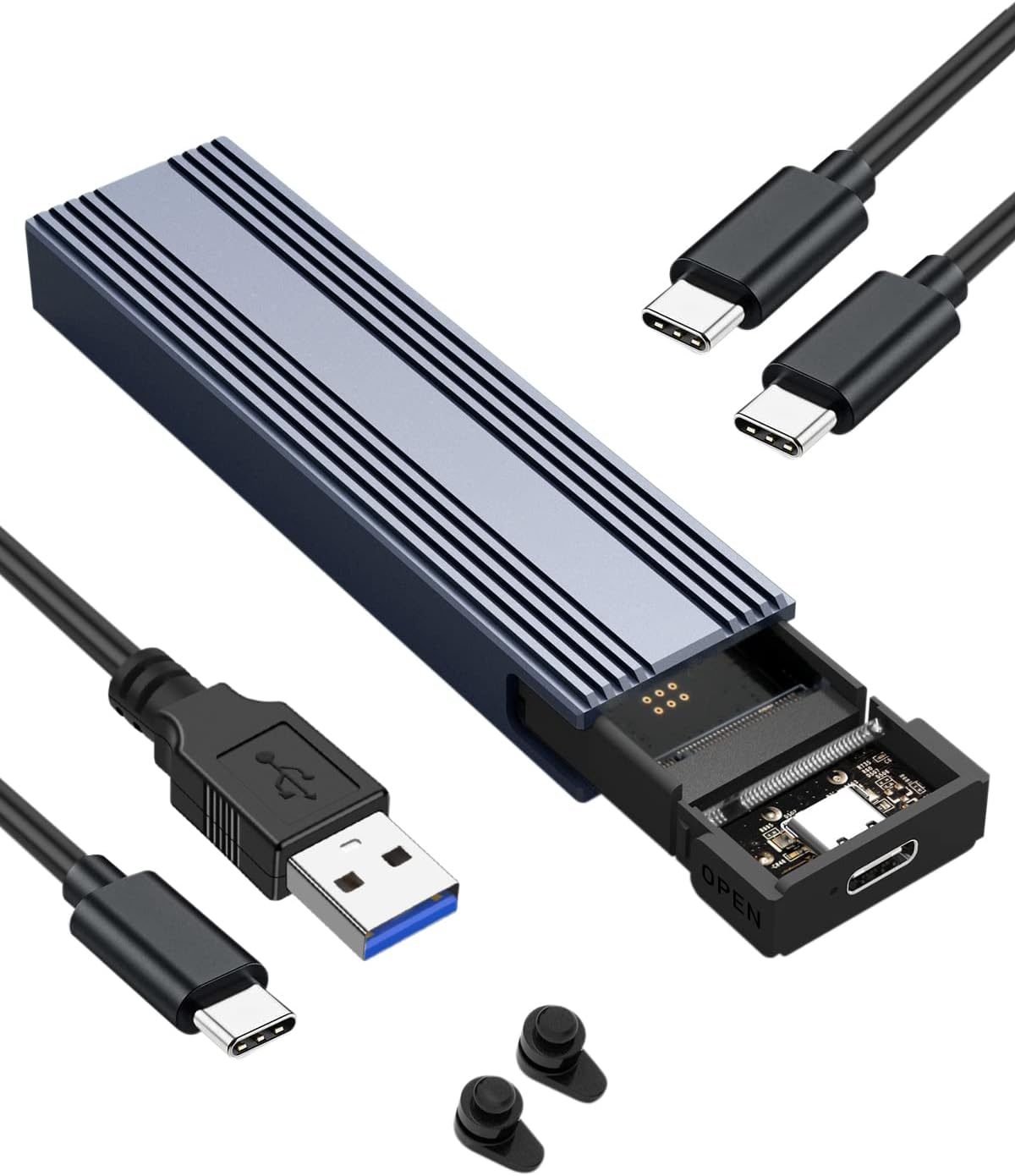 M.2 NVMe to USB-C Enclosure