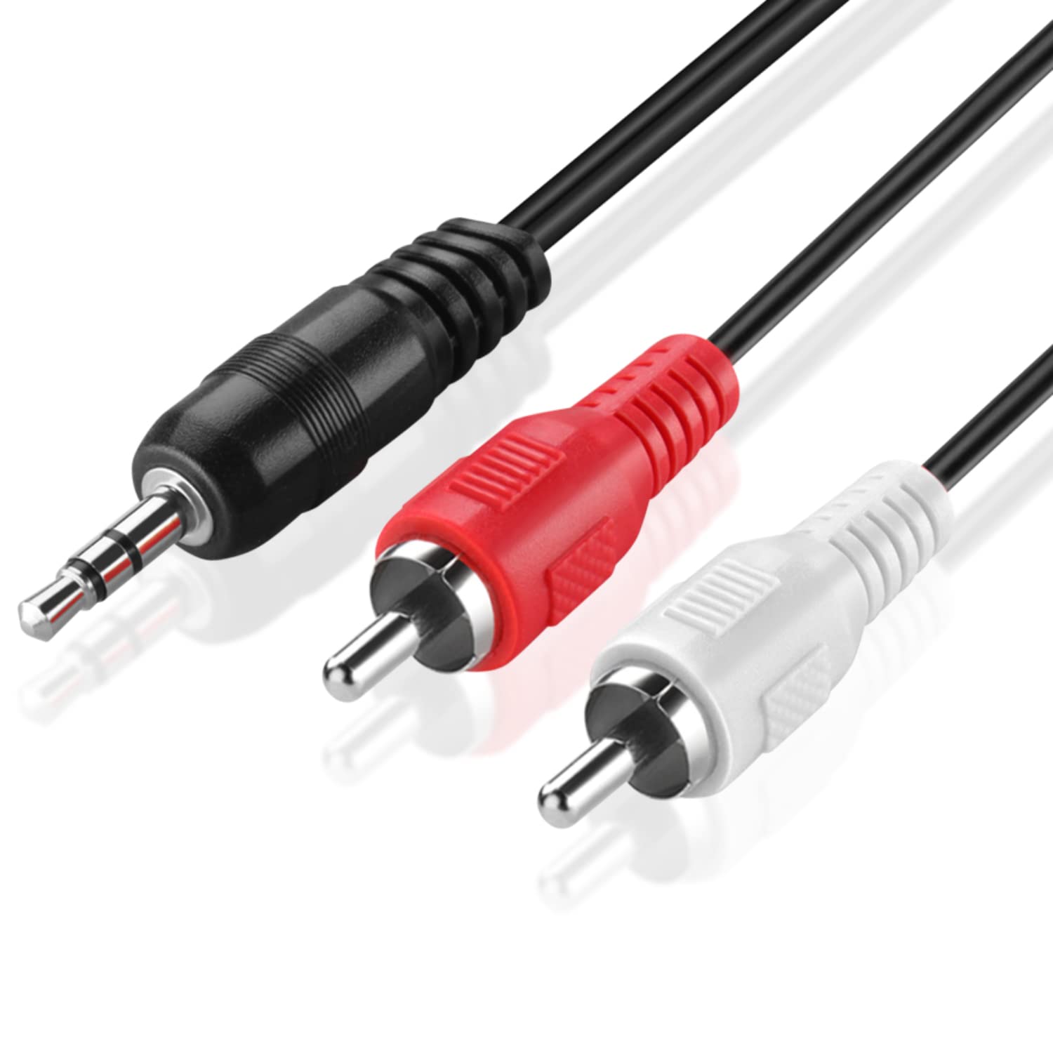 RCA to 3.5mm AUX Cable – 1.5m – view 2
