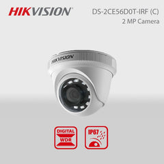 Hikvision 2MP Turbo HD Dome Camera DS-2CE56D0T 2.8mm – view 3