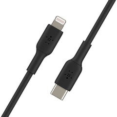 Belkin BoostCharge Silicone USB-C to Lightning Cable 1m – Black