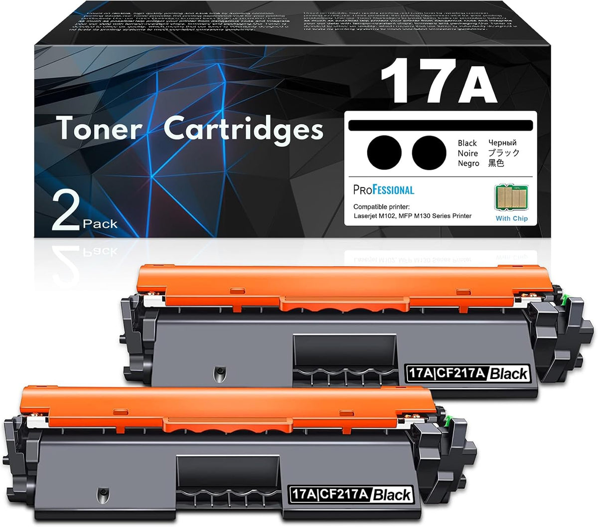 Compatible HP 217A Black Toner